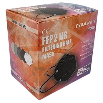 CRDLIGHT FFP2 Mund-Nasen-Schutzmaske in schwarz zertifiziert in der Box online kaufen bestellen