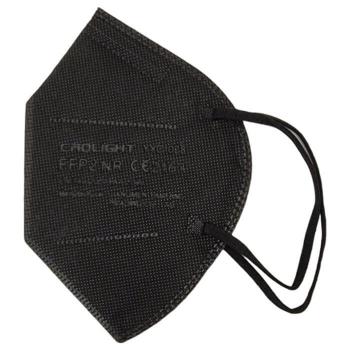 CRDLIGHT FFP2 Mund-Nasen-Schutzmaske in schwarz zertifiziert links online kaufen bestellen