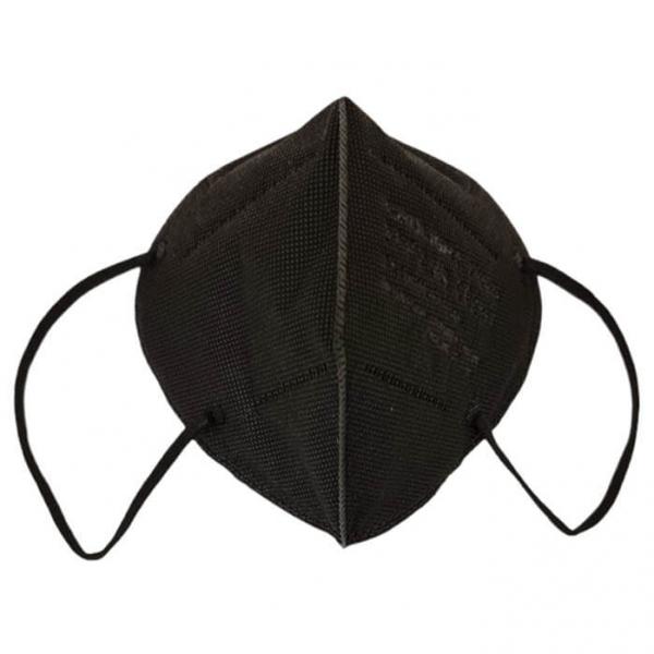 CRDLIGHT FFP2 Mund-Nasen-Schutzmaske in schwarz zertifiziert außen online kaufen bestellen