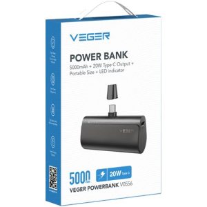 Powerbank mini 5000mAh Veger PlugOn USB-C Automaten Handy Shopster Linz