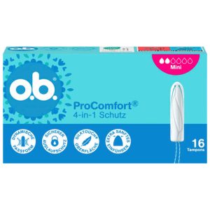 Tampons ProComfort von o.b. Automaten Shopster Linz
