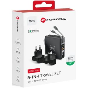 Ladegerät Powerbank Travel Set Multifunktional von Forcell Automaten Handy Shopster Linz