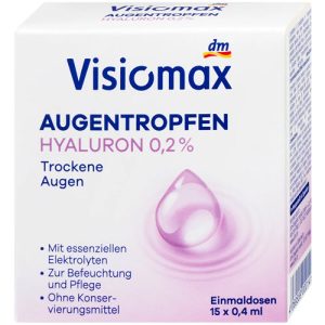 Augentropfen von Visiomax Automaten Shopster Linz